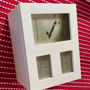 Elegant White Multi-Photo Frame